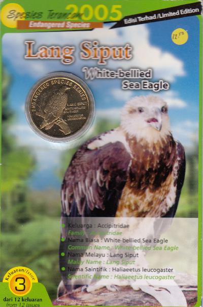 Beschrijving: 25 Cent BIRD EAGLE ORIGINAL PACKING